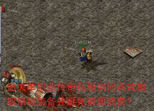 迷失单职业传奇私服如何高效刷取顶级装备并避免资源浪费? 迷失单职业传奇私服如何高效刷取顶级装备并避免资源浪费?