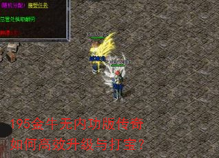 195金牛无内功版传奇如何高效升级与打宝? 195金牛无内功版传奇如何高效升级与打宝?