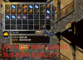 刚开合击传奇新手玩家如何快速掌握职业搭配技巧? 刚开合击传奇新手玩家如何快速掌握职业搭配技巧?