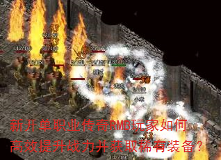新开单职业传奇RMB玩家如何高效提升战力并获取稀有装备? 新开单职业传奇RMB玩家如何高效提升战力并获取稀有装备?