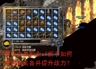 神仙令单职业sf新手如何快速刷装备并提升战力? 神仙令单职业sf新手如何快速刷装备并提升战力?