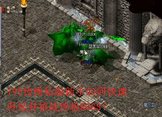 195传奇私服新手如何快速升级并挑战终极BOSS? 195传奇私服新手如何快速升级并挑战终极BOSS?