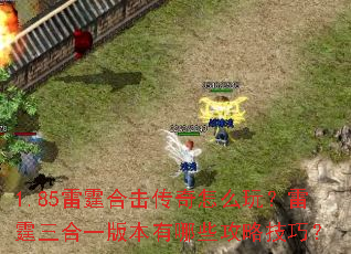 1.85雷霆合击传奇怎么玩?雷霆三合一版本有哪些攻略技巧? 1.85雷霆合击传奇怎么玩?雷霆三合一版本有哪些攻略技巧?