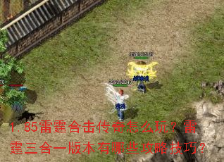 1.85雷霆合击传奇怎么玩?雷霆三合一版本有哪些攻略技巧? 1.85雷霆合击传奇怎么玩?雷霆三合一版本有哪些攻略技巧?