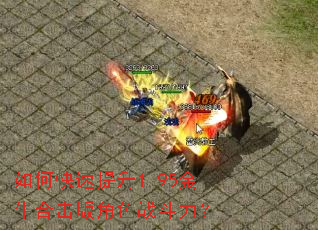 如何快速提升1.95金牛合击版角色战斗力? 如何快速提升1.95金牛合击版角色战斗力?