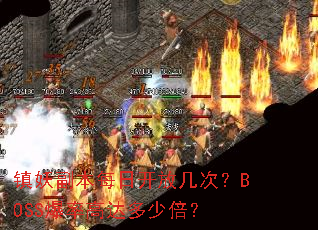 ��������ÿ�տ��ż��Σ�BOSS���ʸߴ���ٱ���