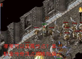 哪里可以洗属性点?单职业传奇洗点攻略指南 哪里可以洗属性点?单职业传奇洗点攻略指南