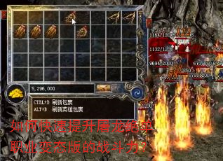 如何快速提升屠龙绝单职业变态版的战斗力? 如何快速提升屠龙绝单职业变态版的战斗力?