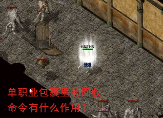 单职业包裹里的回收命令有什么作用? 单职业包裹里的回收命令有什么作用?